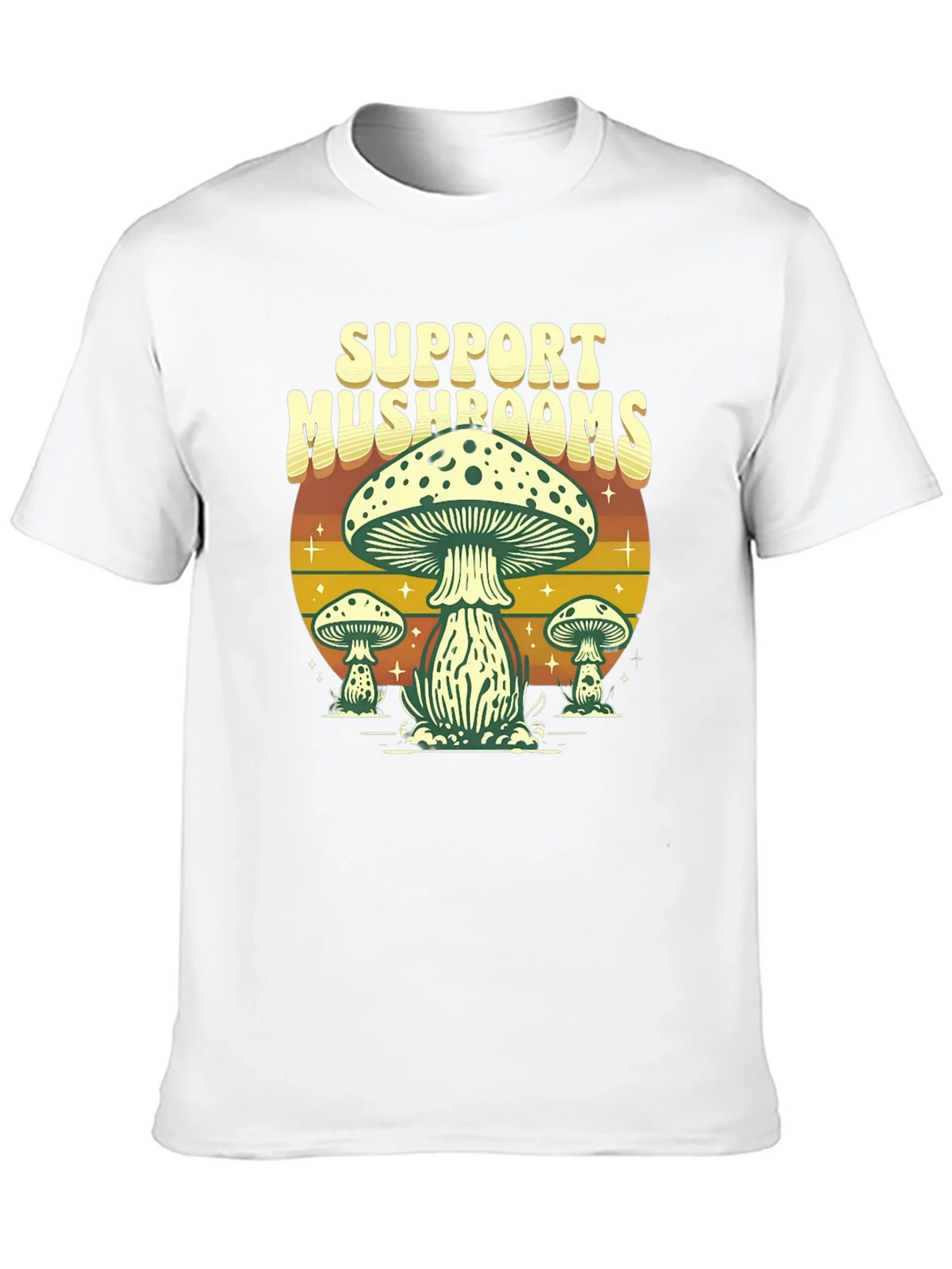 Support Mushrooms Graphic T-Shirt