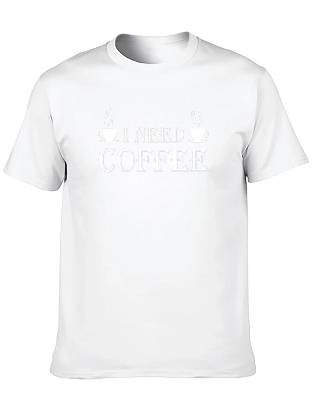 I Need Coffee Graphic T-Shirt -  Coffee Lover Tee