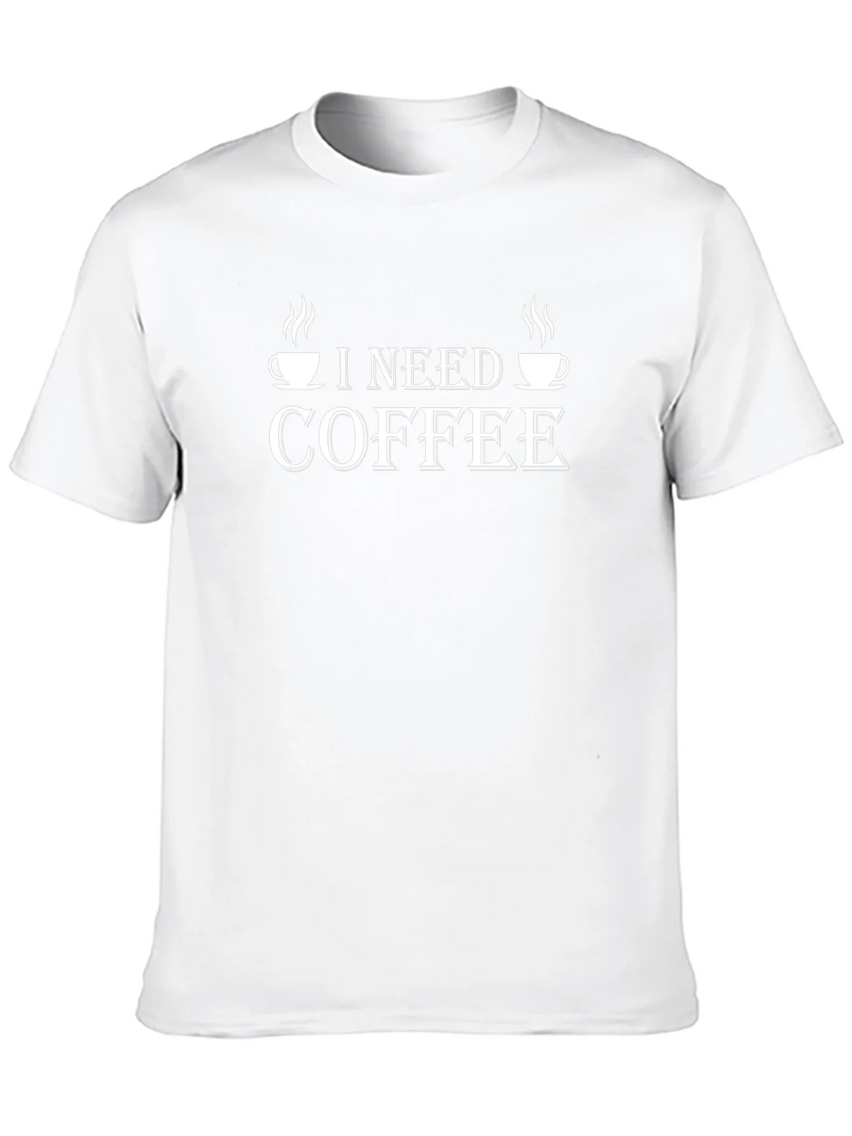 I Need Coffee Graphic T-Shirt -  Coffee Lover Tee