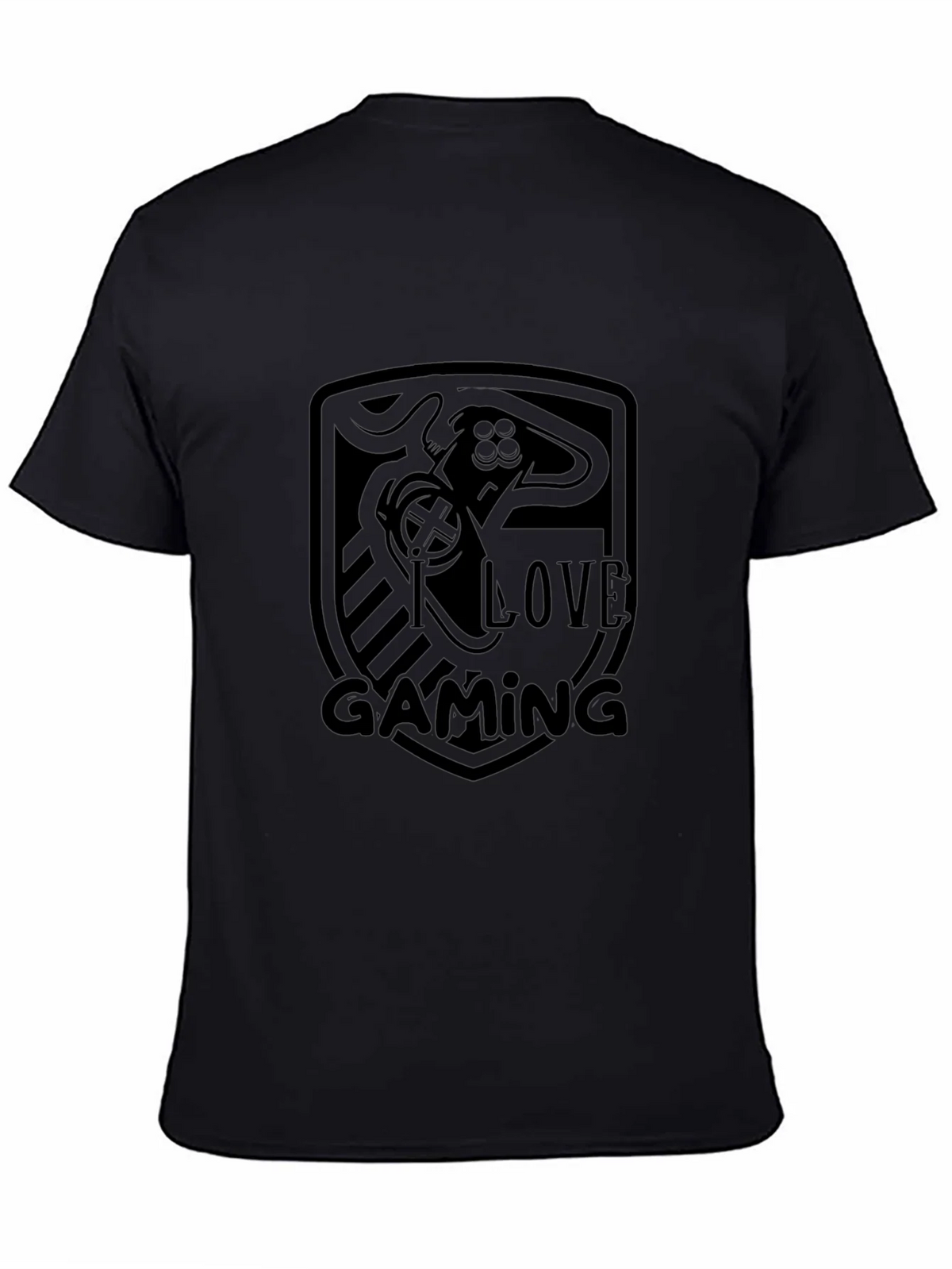 I Love Gaming Black T-Shirt