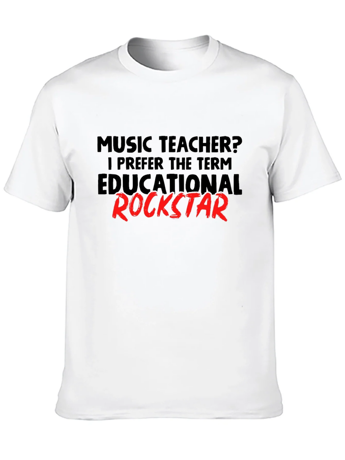 Music Teacher Educational Rockstar T-Shirt