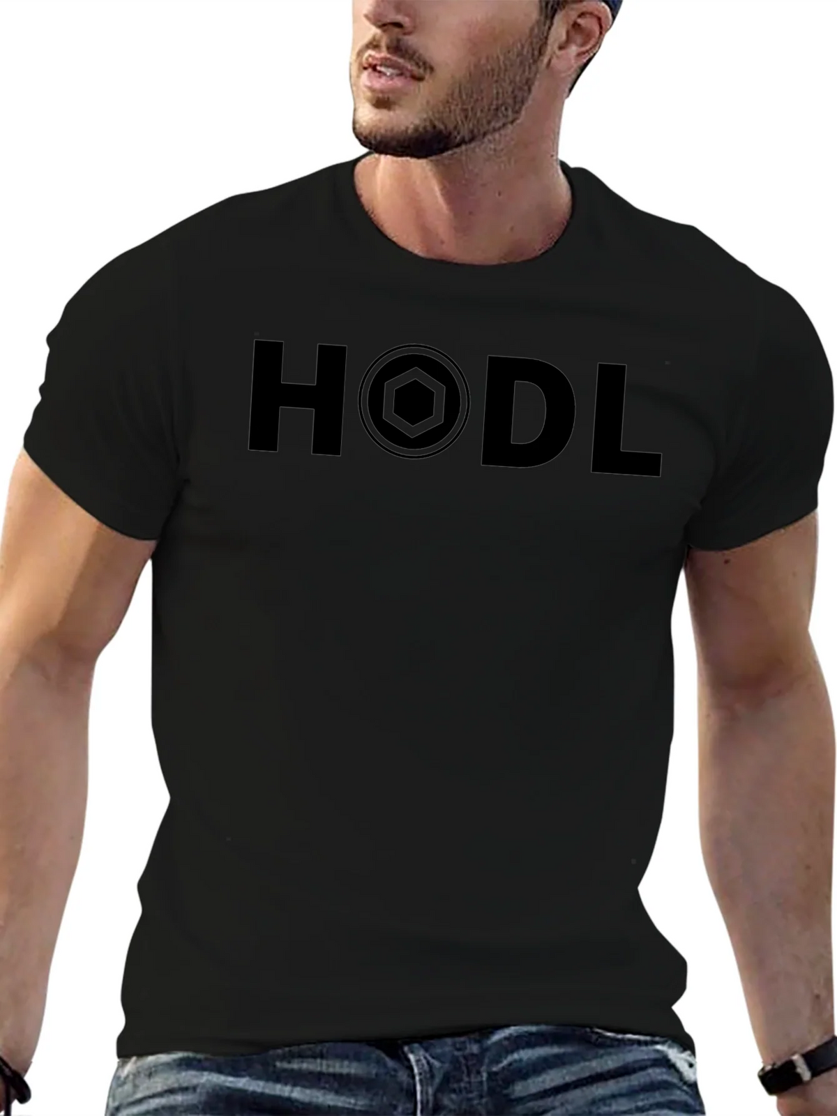 HODL Crypto Black T-Shirt
