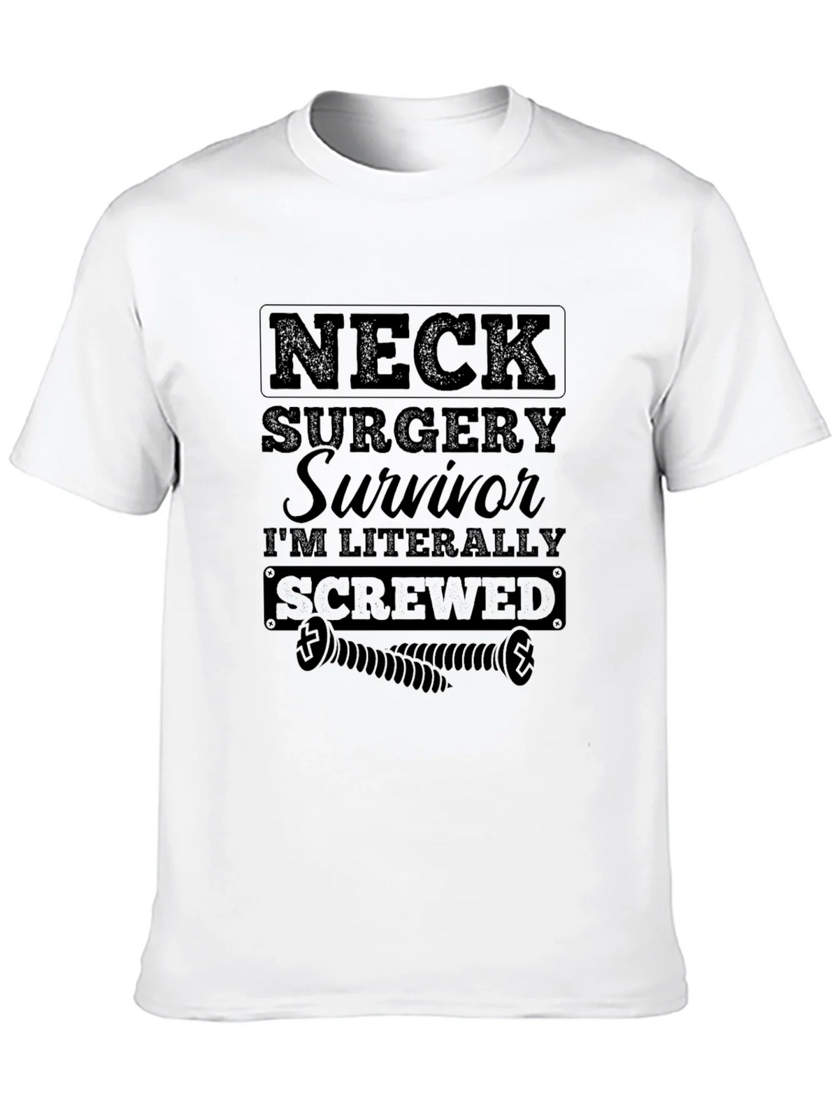 Neck Surgery Survivor Graphic Tee