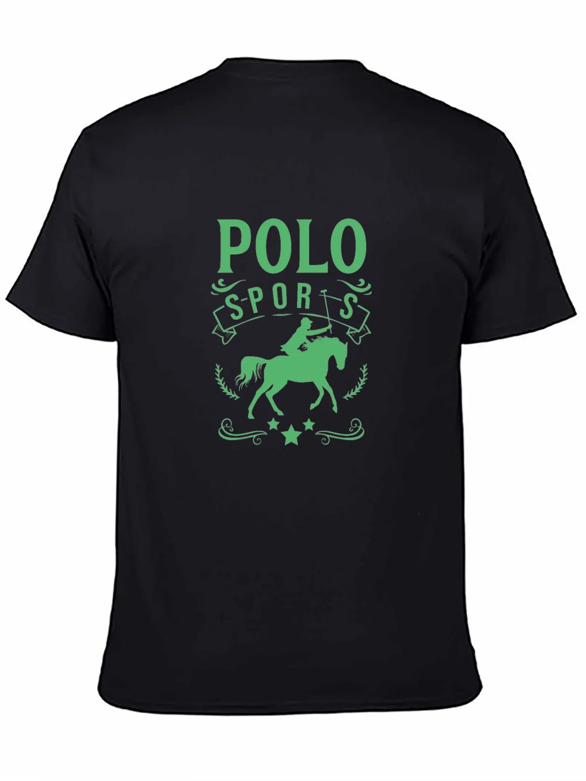 Polo Sports Graphic Tee - Equestrian Style