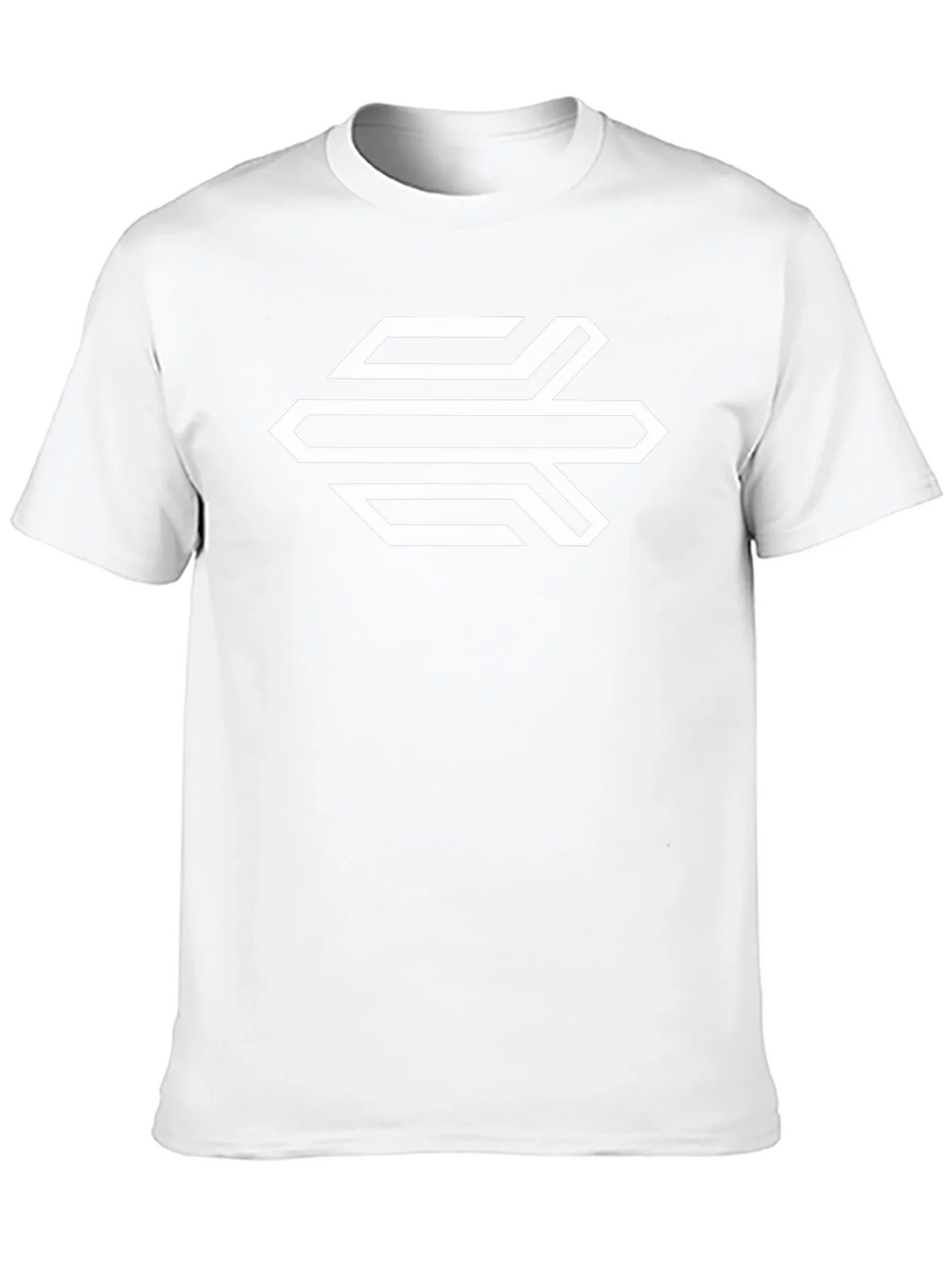 Geometric Logo Black T-Shirt