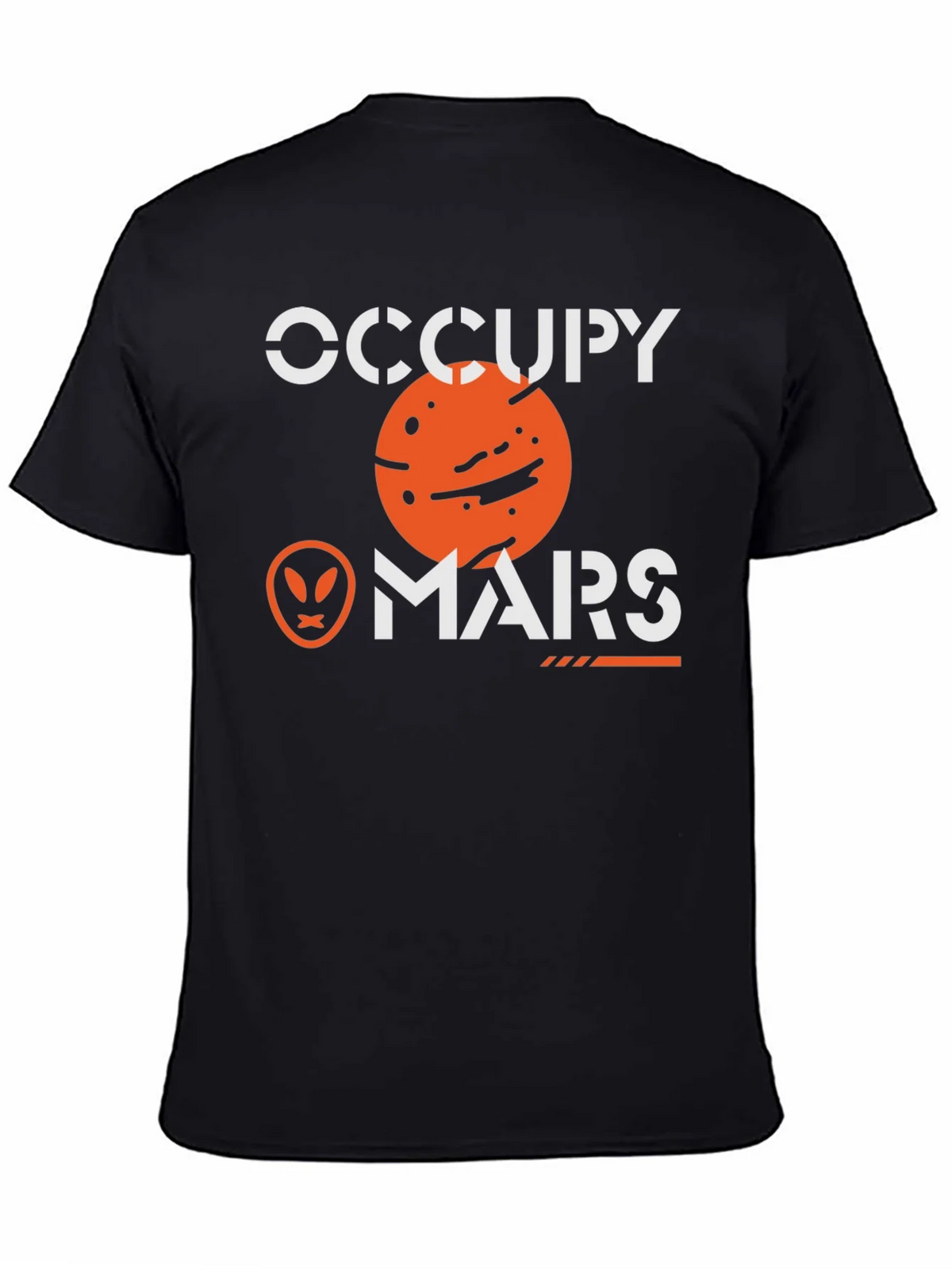Occupy Mars Graphic T-Shirt - Space Exploration Tee