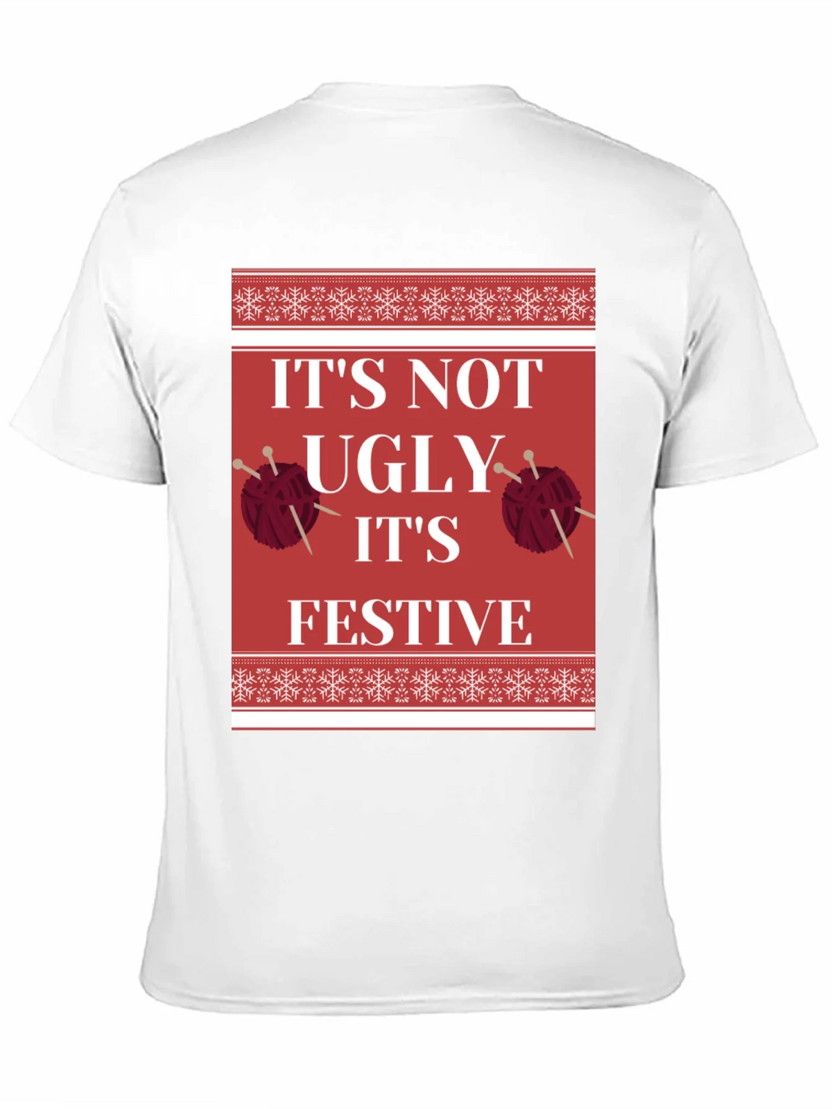Festive Christmas Knit T-Shirt