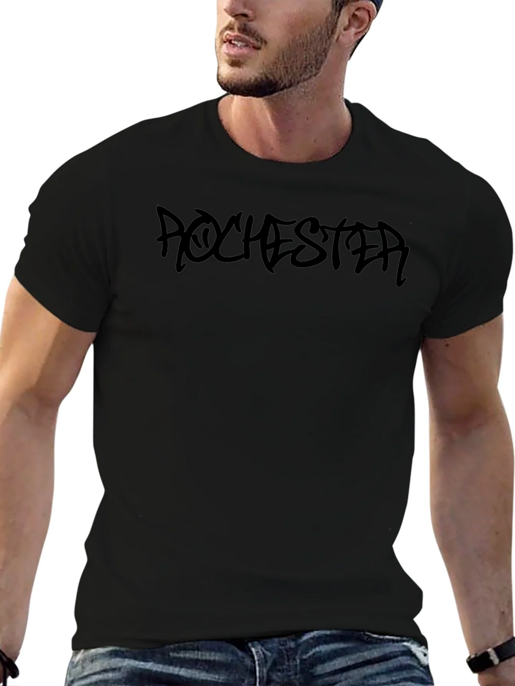Rochester Graphic T-Shirt - Black