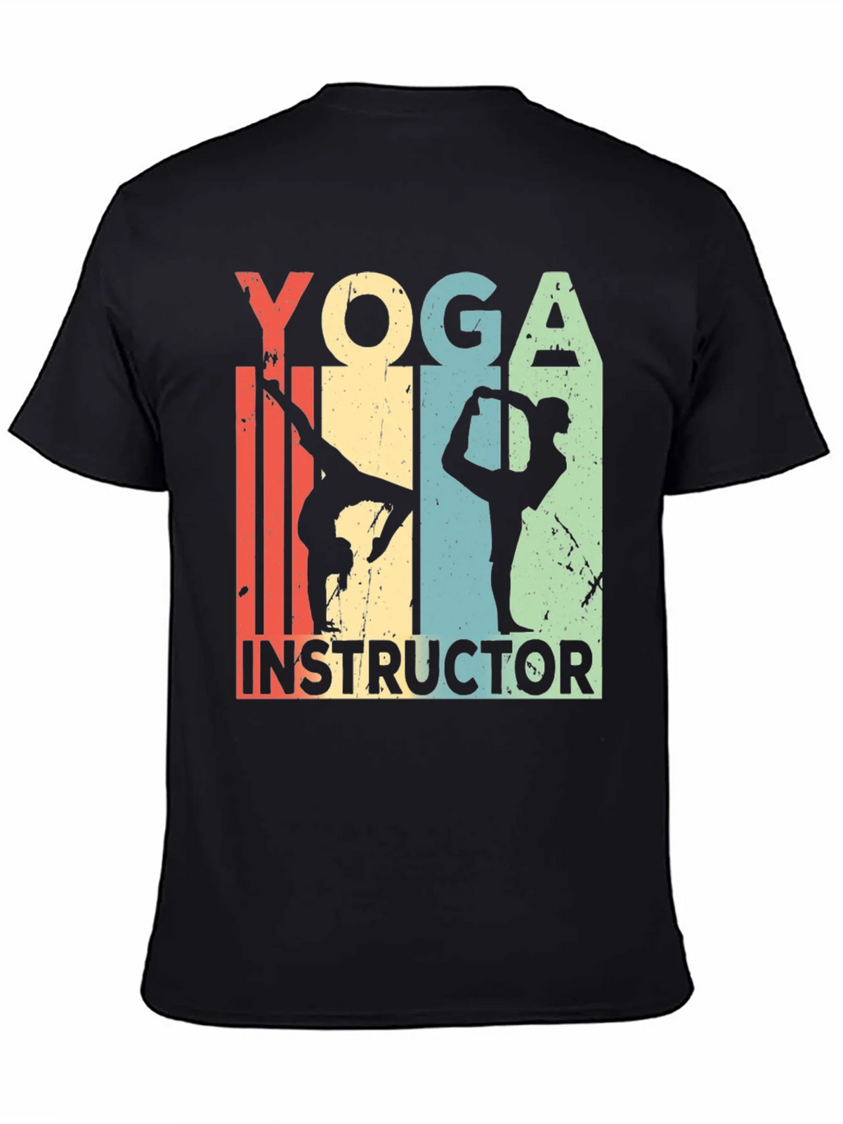 Yoga Instructor Tee - Retro Style